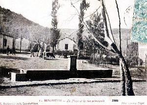 Beaupretre - Place et Rue Principale - 1906 